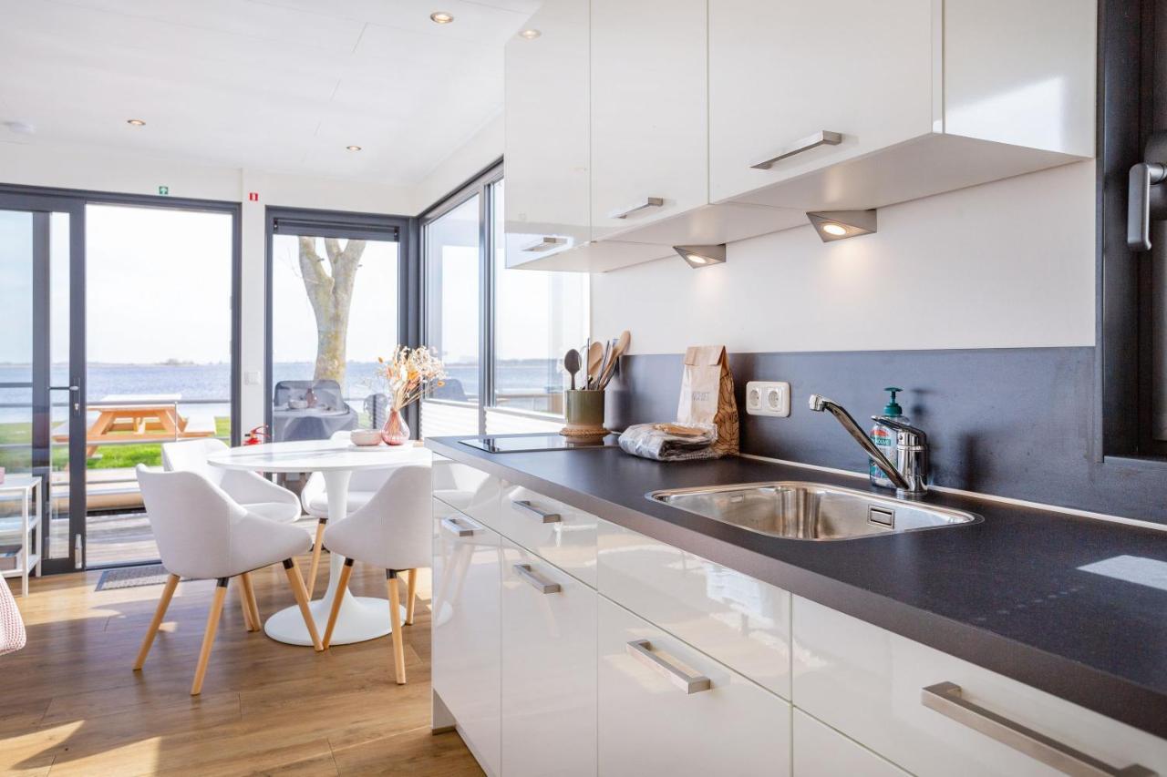 Welcome In - Houseboat Agua Dolce Met Tuin, Paviljoenwei 4, Sneek - Offingawier מראה חיצוני תמונה